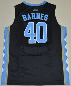 Maillot De Basket NCAA 2016 North Carolina Tar Heels Harrison Barnes 40 College Basketball Noir